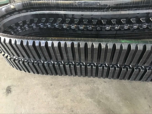 ZB450x86x56 نمط مستقيم سكيدي ستير شاحن الحجم مسار مطاطي قابل للتعديل