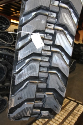400x72.5x74W مسار مطاطي للحفر لآلات البناء
