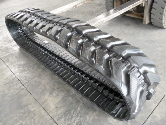400x72.5x74W مسار مطاطي للحفر لآلات البناء