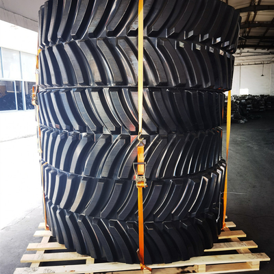 مسار مطاطي كاتربيلر 30 بوصة عرض 762 × 152.4 × 66 تناسب الجرار تشالنجر MT845 MT865 MT845B MT865B MT845C MT865C MT835C MT835 MT855B MT855 MT875C