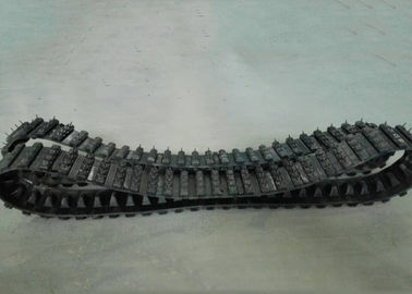 مادة مطاطية صغيرة للدبابات المسارات ، 50 وصلة كاتربيلر المسارات لروبوتات