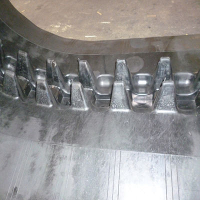 600*125*62 OEM Cralwer Dumper RT800 Dumper مسار المطاطي