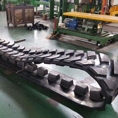 483x152.4x42 PF5510 أجزاء آلات بناء مرصوفات الأسفلت مسارات مطاطية