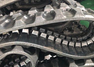 المسارات المطاطية المشتركة الحرة حفارة اللون الأسود لكوماتسو Pc30 / Airmann Ax35u