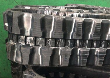 المسارات المطاطية المشتركة الحرة حفارة اللون الأسود لكوماتسو Pc30 / Airmann Ax35u