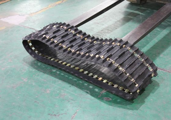 500x50.5x56/380x50.5x45/254x64x27 مكونات مسار مطاطي للسيارات الثلجية