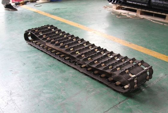 500x50.5x56/380x50.5x45/254x64x27 مكونات مسار مطاطي للسيارات الثلجية