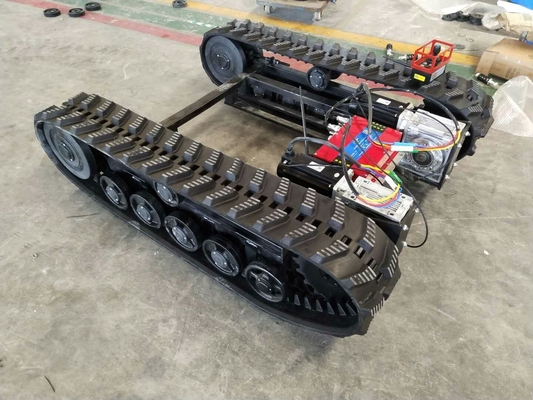 هيكل مسار مطاطي قابل للتبديل مع ناقل حركة DP-SD-250