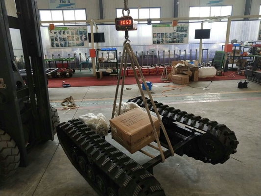 هيكل مسار مطاطي قابل للتبديل مع ناقل حركة DP-SD-250