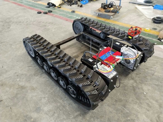 هيكل مسار مطاطي قابل للتبديل مع ناقل حركة DP-SD-250