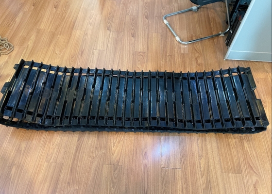 60 رابط 508mm مسار مطاطي للثلج العريض أسود مسارات قطع غيار الثلج
