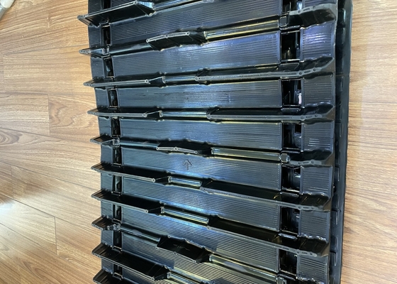 60 رابط 508mm مسار مطاطي للثلج العريض أسود مسارات قطع غيار الثلج
