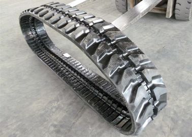 300 × 52.5K × 76 مسار مطاطي للهيكل السفلي / مسارات مطاطية خفيفة الوزن لمعدات البناء