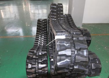 انخفاض الضوضاء منصات المطاط المسار للحفارات / المطاط المسار السفلي 300X52 5X88